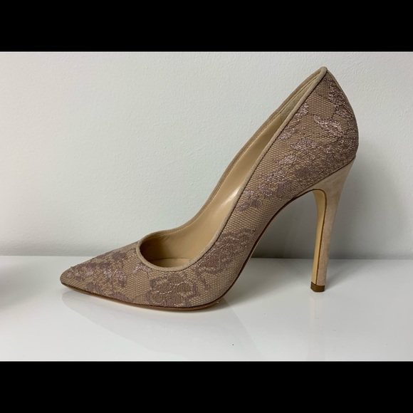 MAX  MARA LECCIO VAR01 Women's Nude Heels - Picture 4 of 8